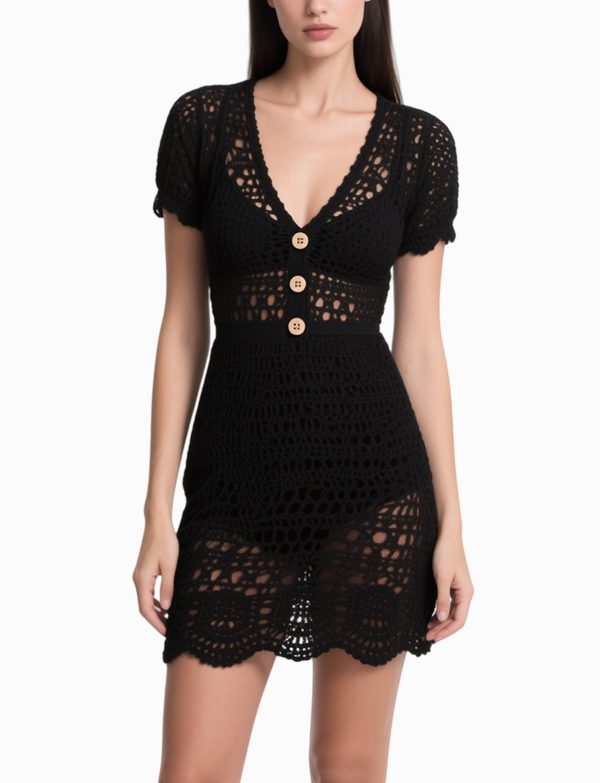 womens-trendy-see-through-blouse-mini-skirt