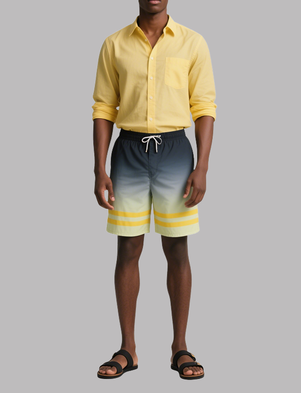 mens-stretch-summer-beach-shorts