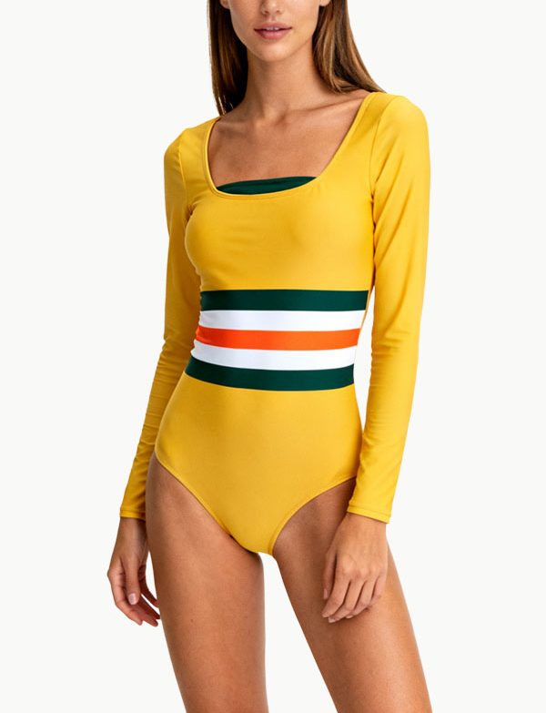 womens-square-neck-fashion-unique-long-sleeve-one-piece-swimsuit