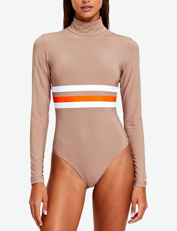 womens-turtleneck-minimalist-elegant-long-sleeve-one-piece-swimsuit