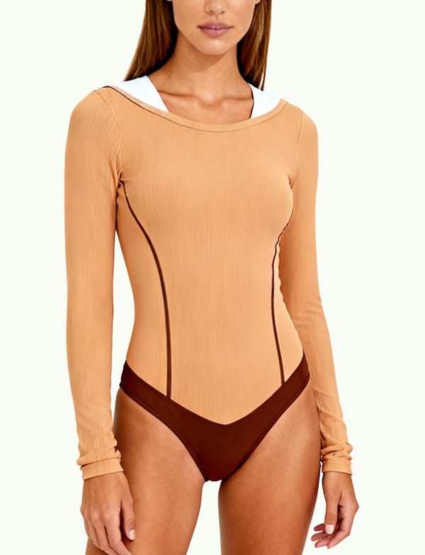 womens-textured-slim-fit-long-sleeve-one-piece-swimsuit